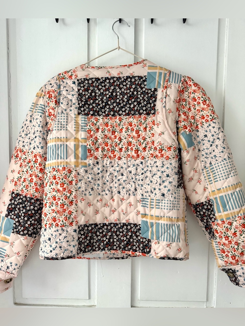 Patchwork Floral Quilted Jacket - Picture 2 of 6